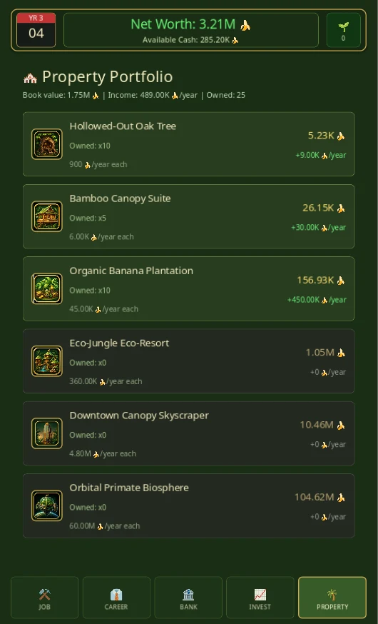 Banana Tycoon screenshot