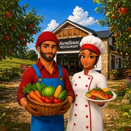 أيقونة My Farm To Diner Simulator